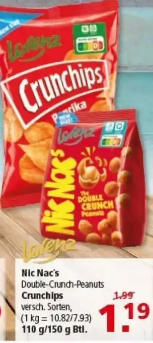 Multi Markt Nic Nac's Double-Crunch-Peanuts Angebot