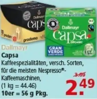 Multi Markt Dallmayr capsa Angebot
