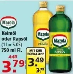 Multi Markt Mazola oder Rapsöl Angebot