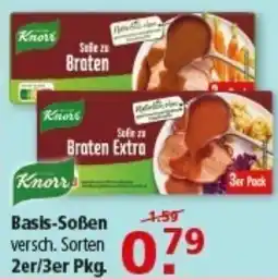 Multi Markt Knorr Basis-Soßen 2er/3er Pkg. Angebot