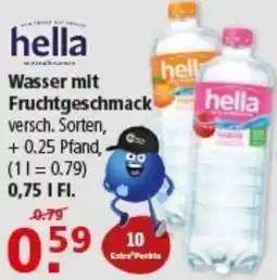 Multi Markt hella Wasser mit Fruchtgeschmack Angebot