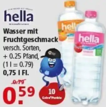 Multi Markt hella Wasser mit Fruchtgeschmack Angebot