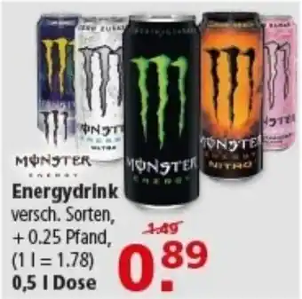Multi Markt MONSTER Energydrink Angebot