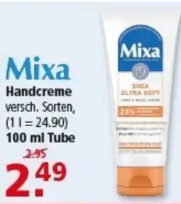 Multi Markt Mixa Handcreme Angebot
