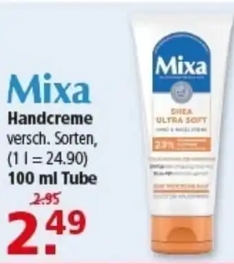 Multi Markt Mixa Handcreme Angebot
