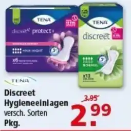 Multi Markt Discreet Hygieneeinlagen Angebot