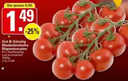 WEZ Gut & Günstig Niederländische Rispentomaten Angebot