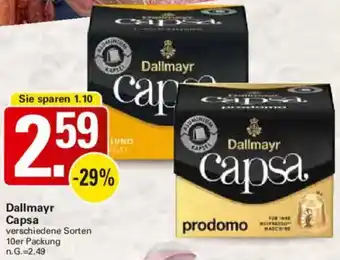 WEZ Dallmayr Capsa Angebot