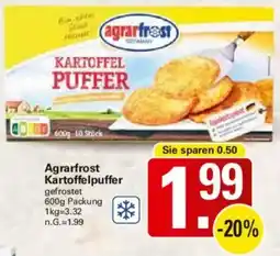 WEZ Agrarfrost Kartoffelpuffer Angebot