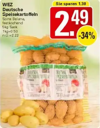 WEZ WEZ Deutsche Speisekartoffeln Angebot