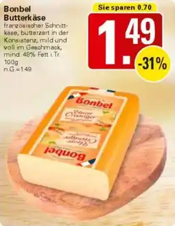 WEZ Bonbel Butterkäse Angebot
