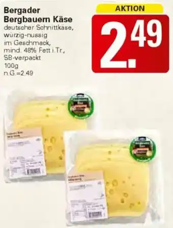 WEZ Bergader Bergbauern Käse Angebot