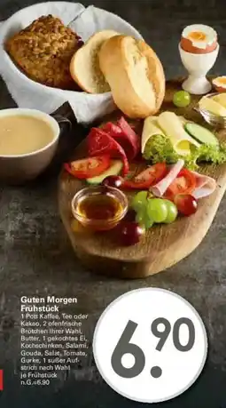 WEZ Guten Morgen Frühstück Angebot