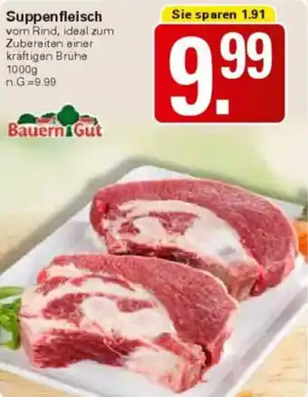 WEZ Bauern Gut Suppenfleisch Angebot