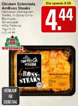 WEZ Chicken Schmiede AmBoss Steaks Angebot