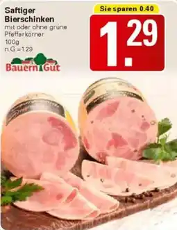WEZ Saftiger Bierschinken Angebot