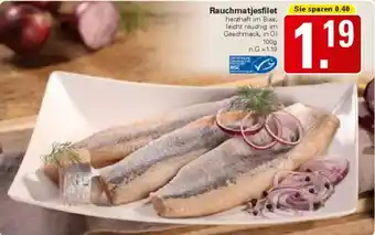 WEZ Rauchmatjesfilet Angebot
