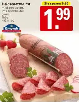 WEZ Gmyrek Heidemettwurst Angebot