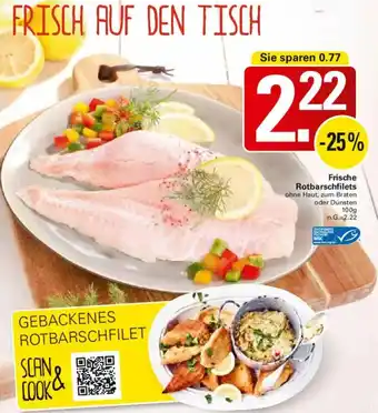WEZ Frische Rotbarschfilets Angebot