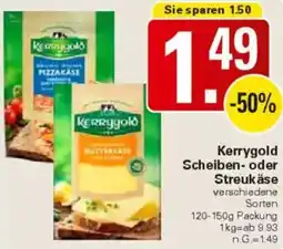 WEZ Kerrygold Scheiben- oder Streukäse Angebot