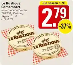 WEZ Le Rustique Camembert Angebot