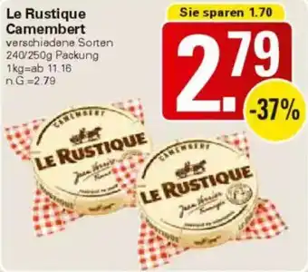 WEZ Le Rustique Camembert Angebot