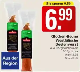 WEZ Glocken-Beune Westfälische Deelenwurst Angebot