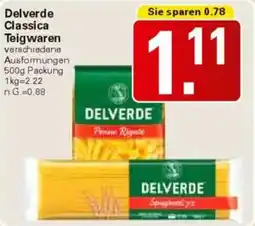 WEZ Delverde Classica Teigwaren Angebot