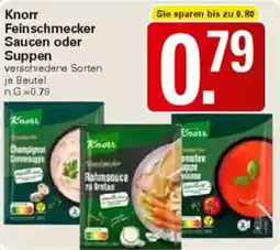WEZ Knorr Feinschmecker Saucen oder Suppen Angebot