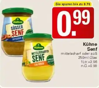 WEZ Kühne Senf Angebot
