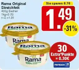 WEZ Rama Original Streichfett Angebot