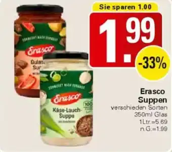 WEZ Erasco Suppen Angebot