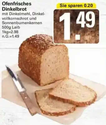 WEZ Ofenfrisches Dinkelbrot Angebot