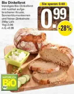 WEZ Bio Dinkelbrot Angebot