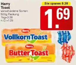 WEZ Harry Toast Angebot