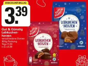 WEZ Gut & Günstig Lebkuchenherzen Angebot