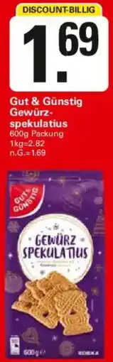 WEZ Gut & Günstig Gewürzspekulatius Angebot