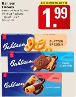 WEZ Bahlsen Gebäck Angebot