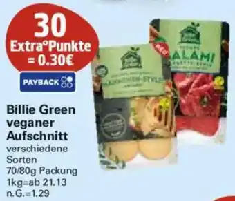 WEZ Billie Green veganer Aufschnitt Angebot