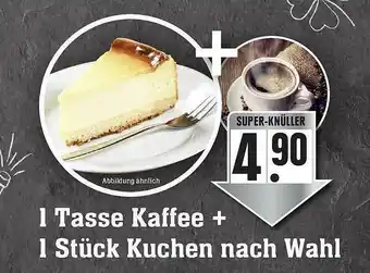 Marktkauf I Tasse Kaffee + I Stück Kuchen Nach Wahl Angebot