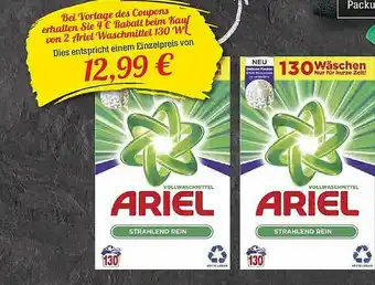 Marktkauf Ariel Vollwaschmittel Angebot