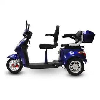 Netto Marken-Discount ECO ENGEL 503, Zweisitzer Senioren- / Elektromobil, 25 km/h mit Li-io 30 AH Akku, Blau Angebot