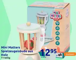 Action Mini Matters Spielzeugeisbude aus Holz Angebot