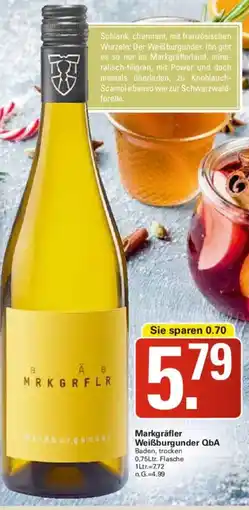 WEZ Markgräfler Weißburgunder QbA Angebot