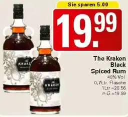 WEZ The Kraken Black Spiced Rum Angebot