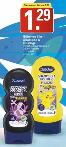 WEZ Bübchen 2-in-1 Shampoo & Duschgel Angebot