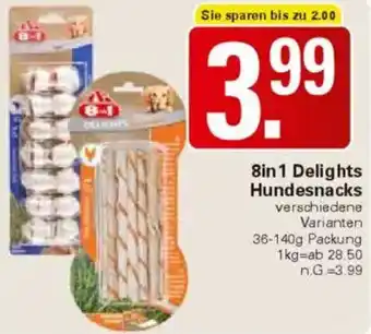 WEZ 8in1 Delights Hundesnacks Angebot
