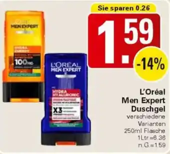 WEZ L'Oréal Men Expert Duschgel Angebot