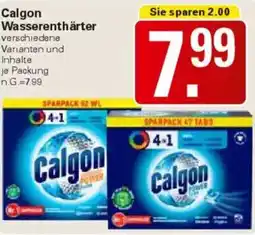 WEZ Calgon Wasserenthärter Angebot