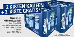 WEZ Carolinen Mineralwasser Angebot